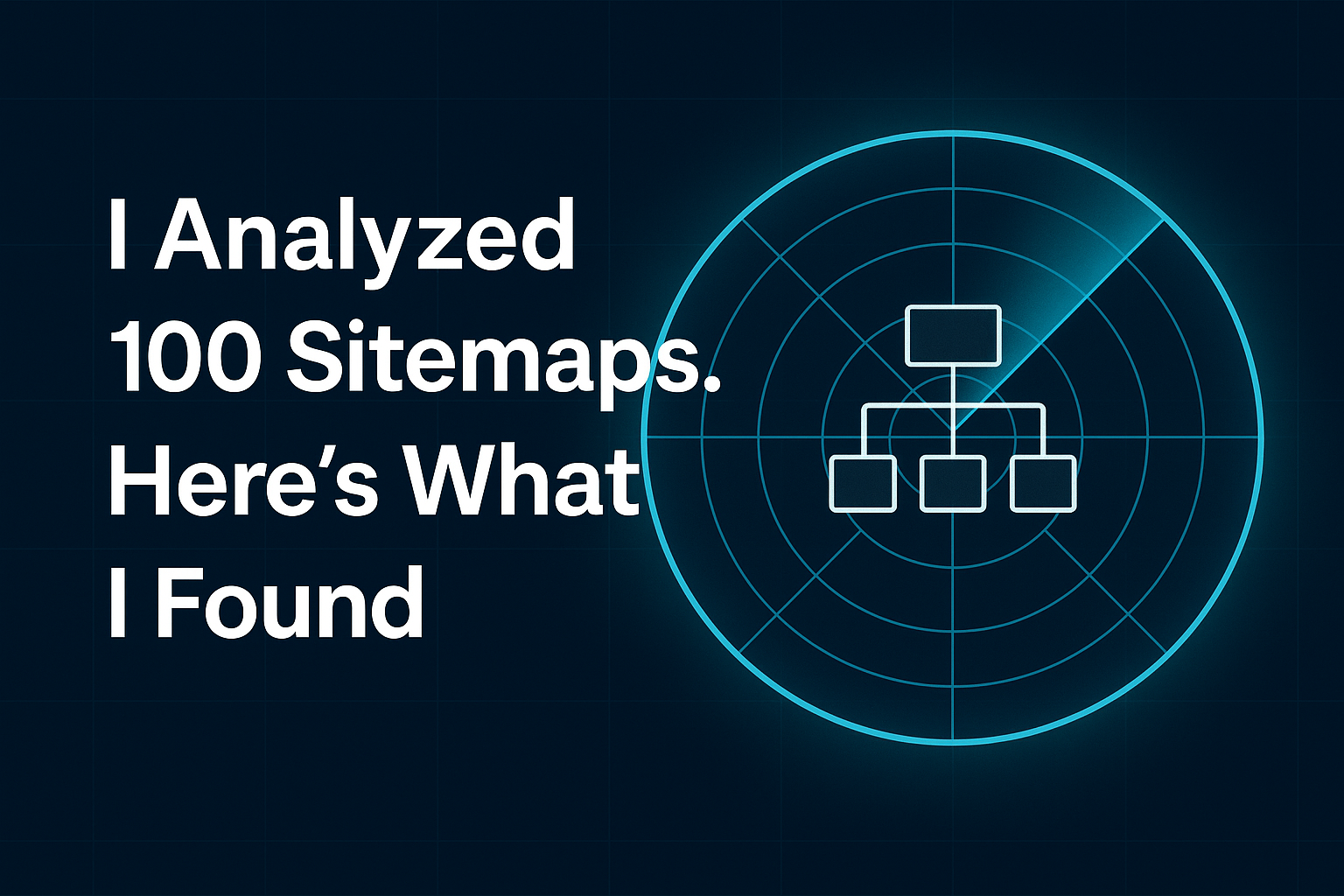 What I Learned From Analyzing 100 Sitemaps