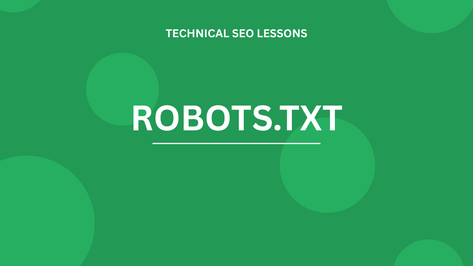 What Is robots.txt?